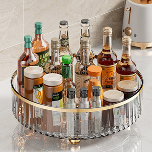 Kitchen Spice Storage Rack Countertop Rotating Storage Household Supplies Special Multi-Functional Various Seasoning Boxes