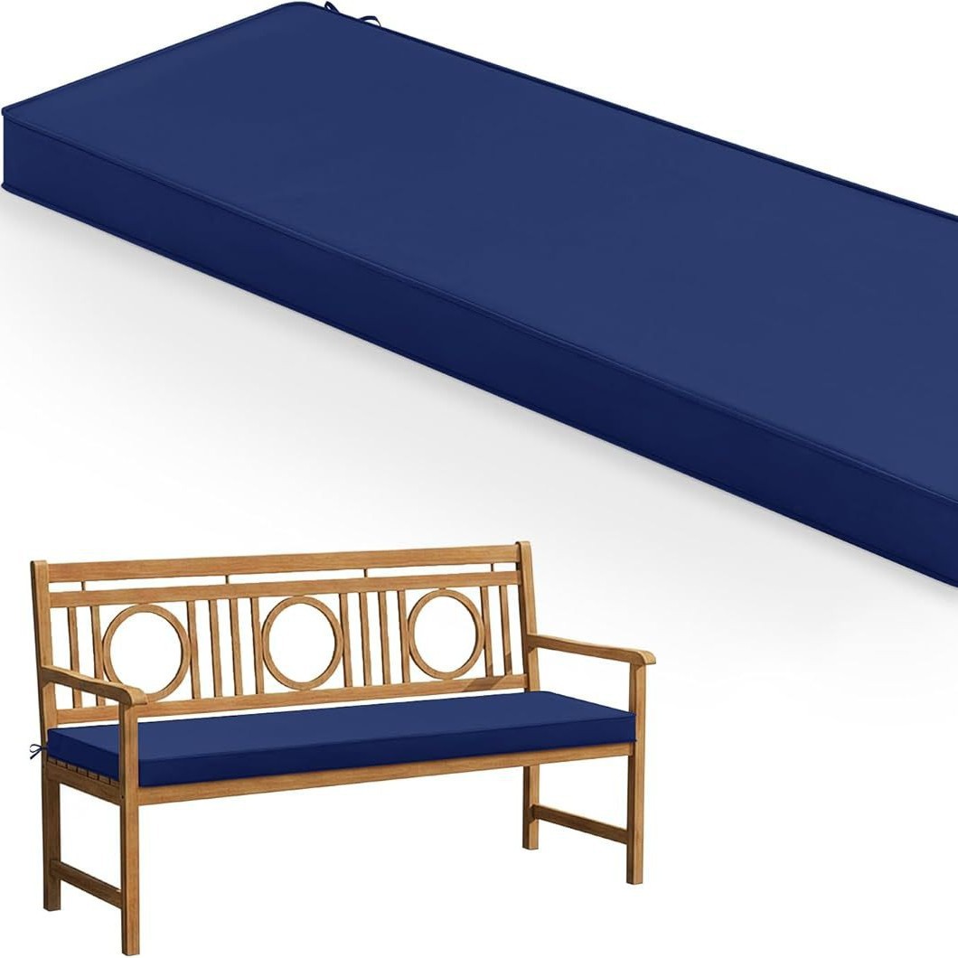 Explosiones transfronterizas al aire libre cojín de banco impermeable anti-desvanecimiento cojín de muebles de patio cojín de cubierta desmontable cojín de porche