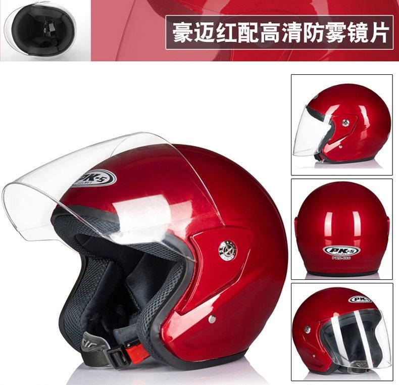 Motorcycle helmet certified national standard unbreakable electric vehicle helmet