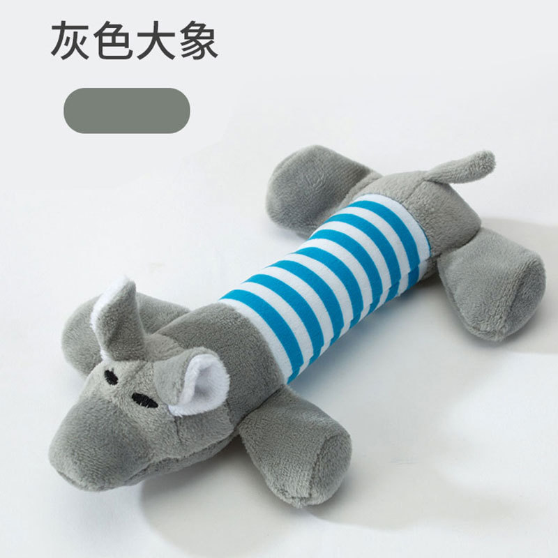 Perro de peluche de sonido de juguete molar resistente a la mordedura de alivio de la formación tapada Teddy Corgi oso Golden Retriever perro suministros para mascotas