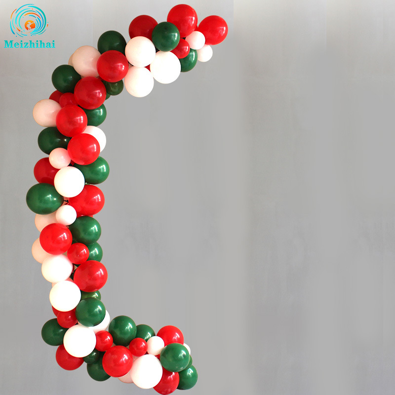 Gran tamaño de globo de árbol de Navidad inflable pila columna tridimensional árbol de Navidad tiendas atmósfera de Navidad globo decorativo