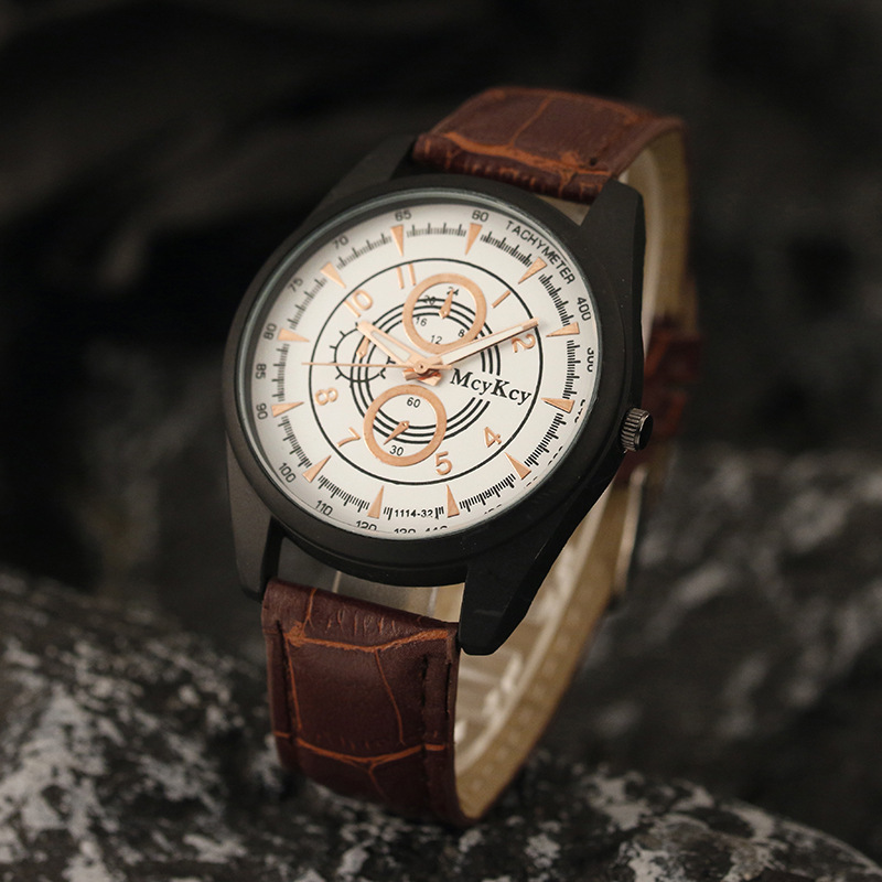 Montre à quartz pour hommes, nouvelle mode, ceinture, cadeau_voghion.com