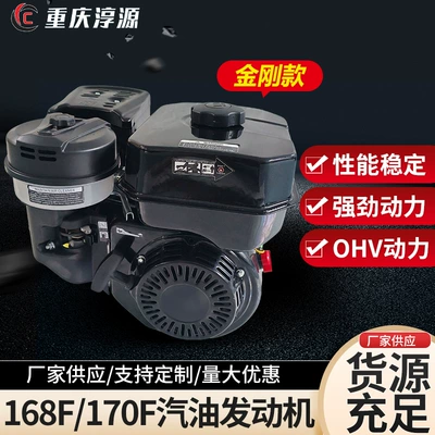 Agricultural Small Gasoline Engine 170F177F188F190F Micro Tiller, Aerator, Trowel Machine, Sprayer, Go-Kart
