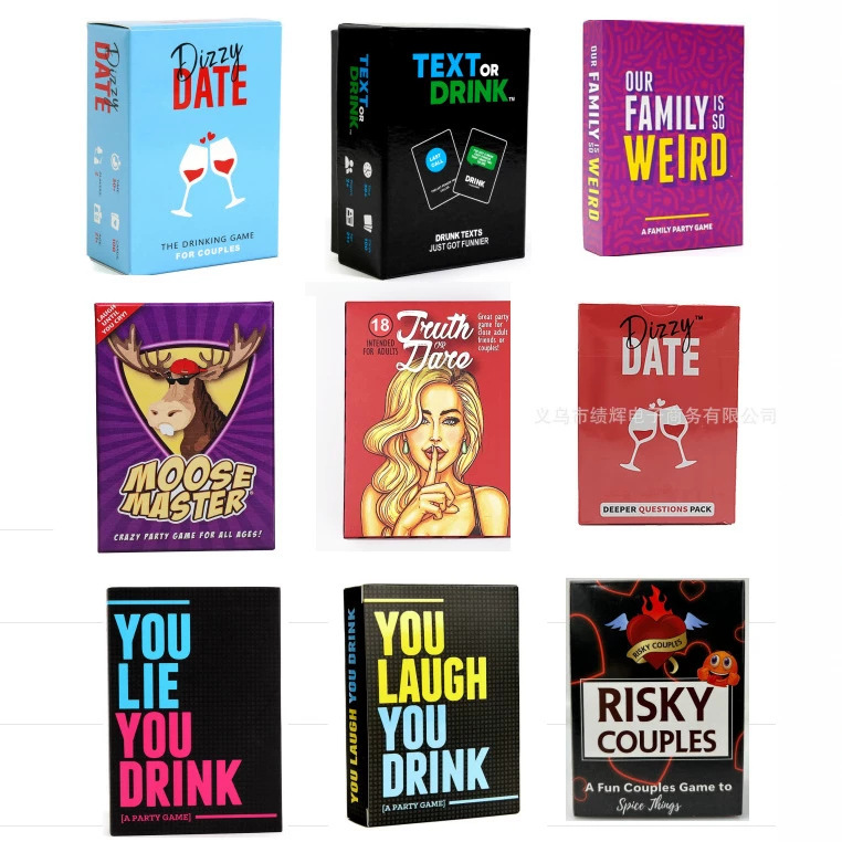 All English You Lie You Drink friends who You Lie and Drink party game Cards All English You Lie You Drink friends who You Lie and Drink party game Cards