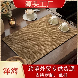 跨境厨房沥水垫简约纯色易打理硅藻泥吸水垫家用咖啡机防滑隔热垫