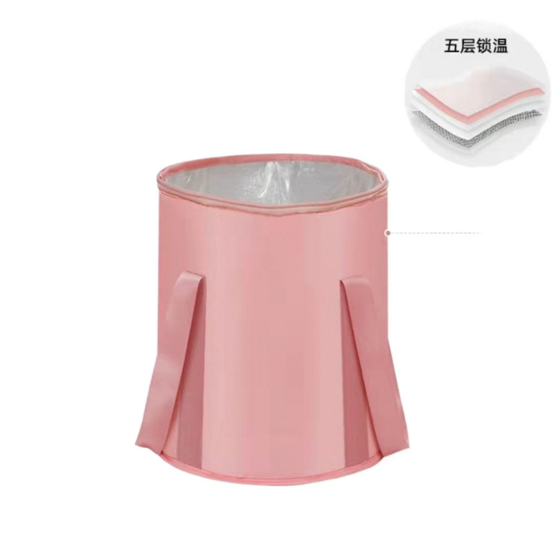 휴대용 발 가방 세면기 여행 절연 기숙사 발 양동이 다리 높이 야외 접이식 도매