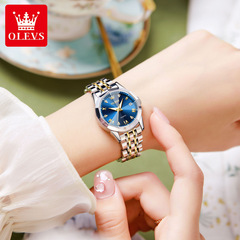 Oris brand watch manufacturer wholesale fashion live broadcast hot selling single calendar waterproof ladies watch women's watch