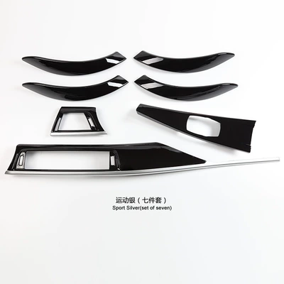 Cab and accessories – 3GT kit - sports-silver-interior-seven-piece-set
