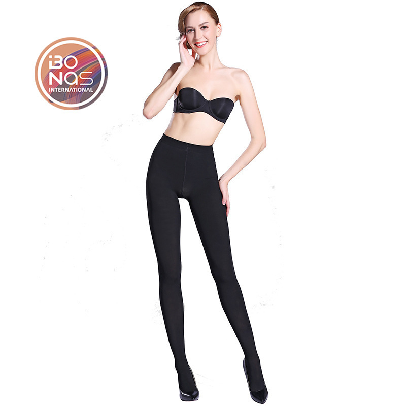 Cross-border split code Bones nylon 66 boutique 80D anti-Pilling straight soft and mild super elastic leggings