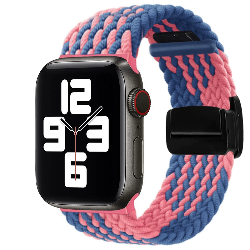 Подходит к браслету на руку Apple Nylon braided watch strap магнитная складная пряжка iwatch23456789 представитель пояс