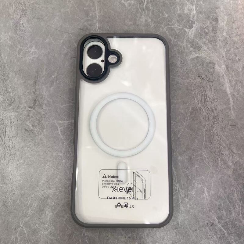 X-level氷晶磁気吸引金ドイツバイエルpc材質薄い全包ハードケースiPhoneアップル16シリーズ新|undefined