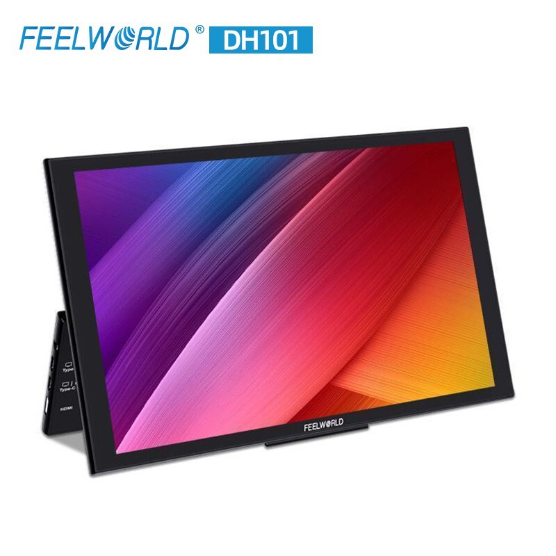 Fulvid FEELWORLD portable expansion display DH101 full-featured dual-TYPE-C plug and play Fulvid FEELWORLD portable expansion display DH101 full-featured dual-TYPE-C plug and play