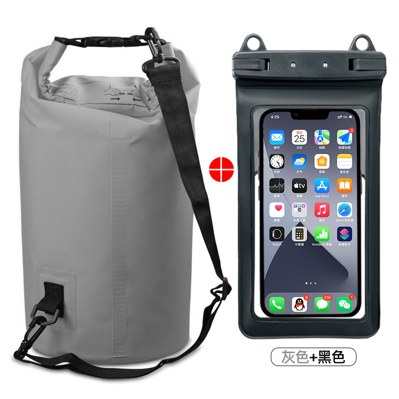 Verano playa caliente deriva bolsa de natación al aire libre mochila individual PVC impermeable bolsa de teléfono móvil Portátil Bolsa de cubo grande