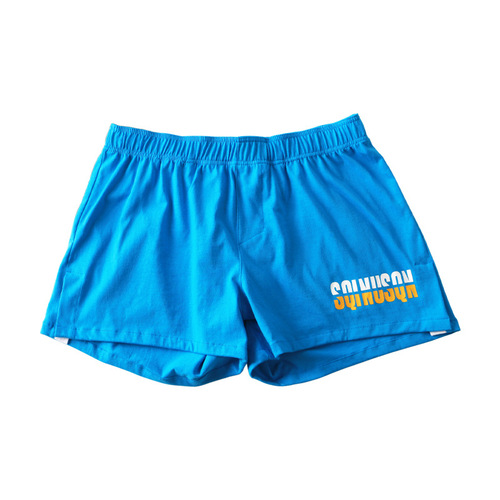 Home loose men's underwear boxer briefs solid color breathable Arrow pants cotton comfortable trendy men's boxer briefs