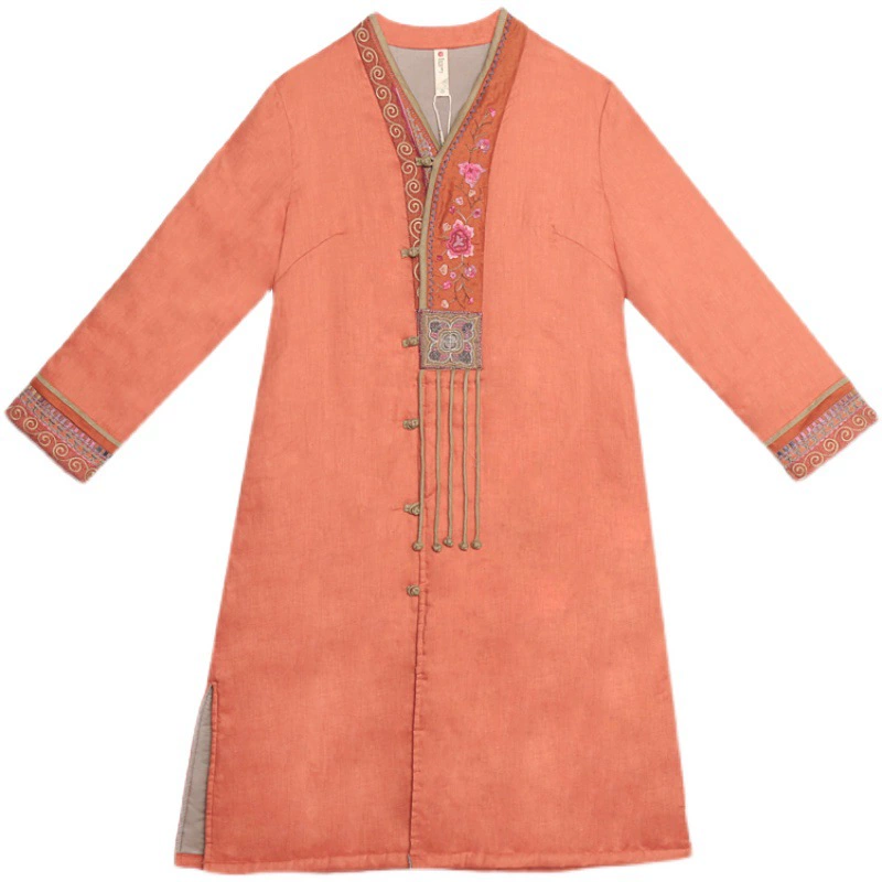 Winter ethnic down jacket, coat, Chinese style, ethnic style
