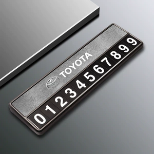 Suitable for Toyota Temporary Parking Number Plate Rongfang Camry Corolla Asia Dragon Highlander Moving Car Phone Plate