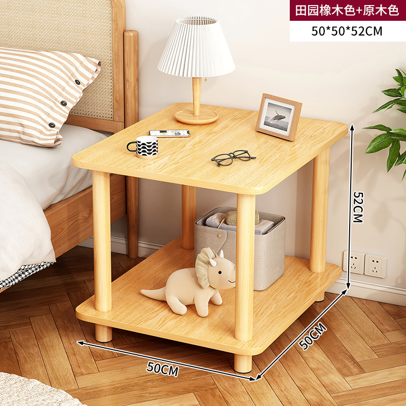 Sofá lado brecha lateral gabinete de alquiler casa cabecera almacenamiento estante balcón pequeña mesa móvil larga estrecha Mesa café