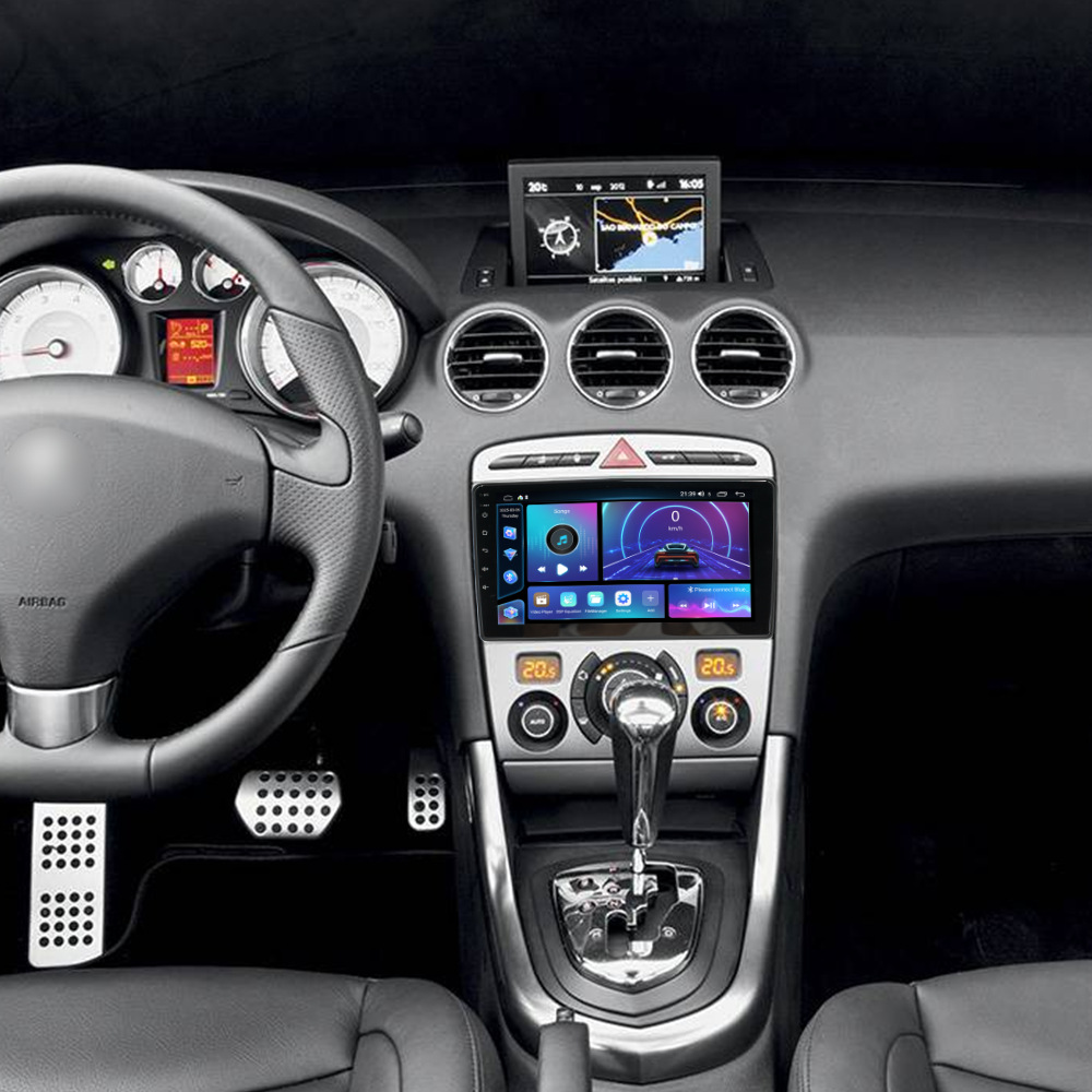 Fang Yitong Cuad / Octa Core es adecuado para 13 - 17 modelos Peugeot 308 9 pulgadas Android vehículo de navegación todo en uno