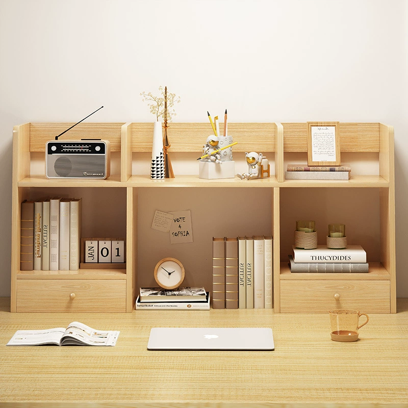 Офисная стойка для хранения Настольная книжная полка Простая настольная стойка для хранения небольших шкафов для офисных рабочих