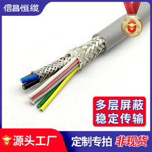 高柔性 TRVV 机器人本体电缆 耐油耐磨抗扭转 工业机器人专用电缆