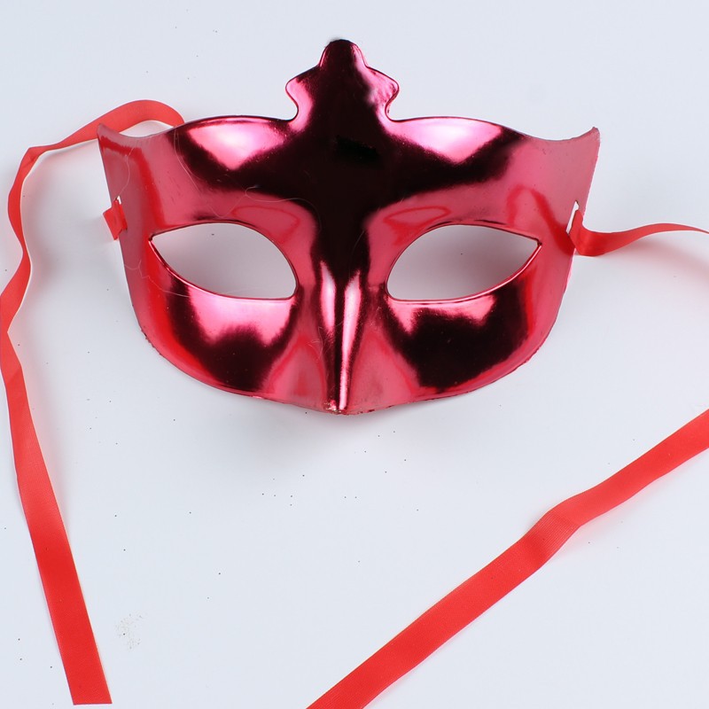 Máscaras de Halloween mitad cara mujeres adultos niños baile princesa veneciana máscaras fiesta props juegos de rol