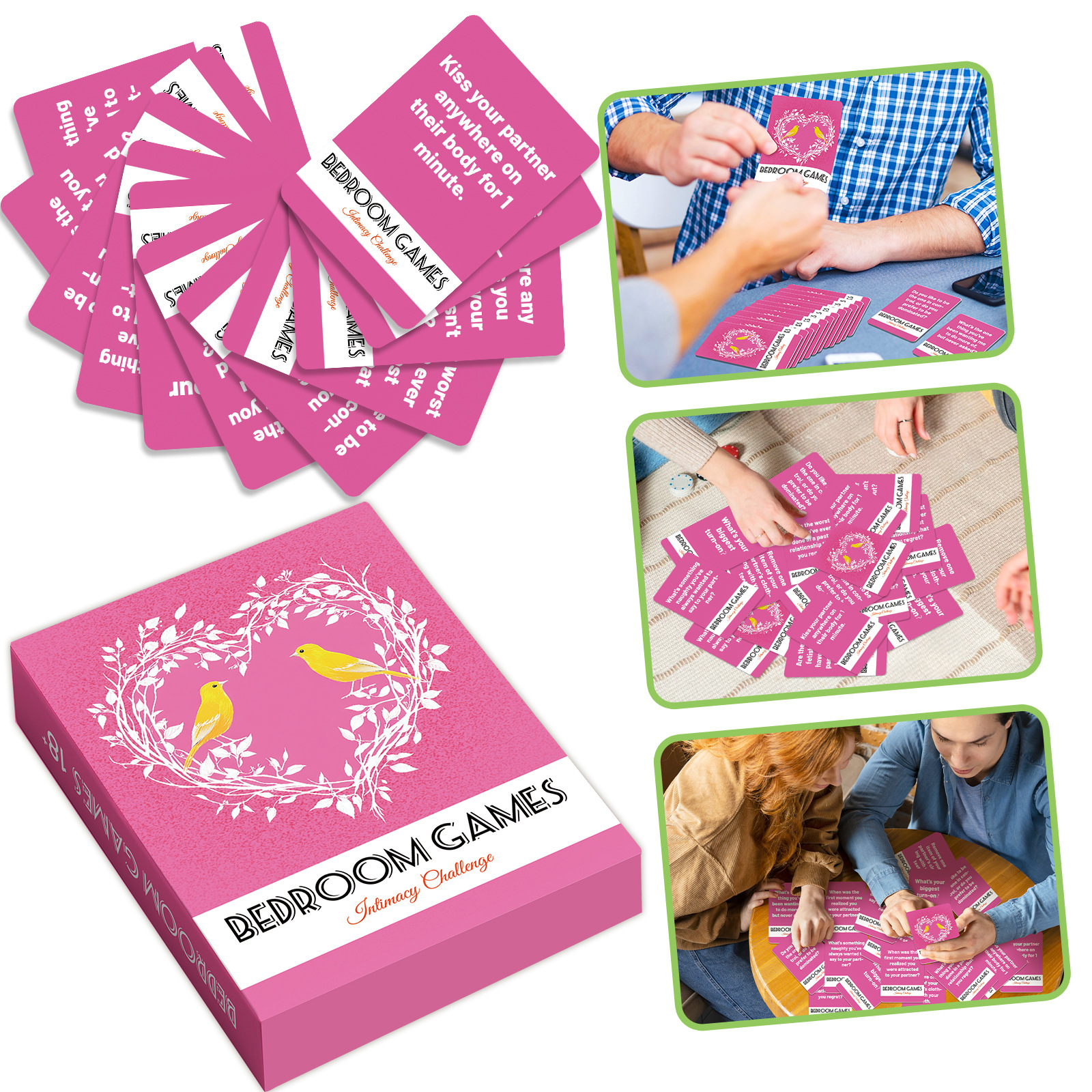 Couple Conversation Card Set For Intimate Date Night Games_voghion.com
