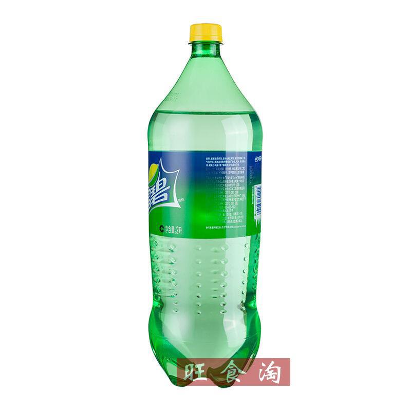 可口可乐雪碧碳酸型饮料2L*6瓶整箱批发大瓶装【上海满量包邮】-阿里巴巴