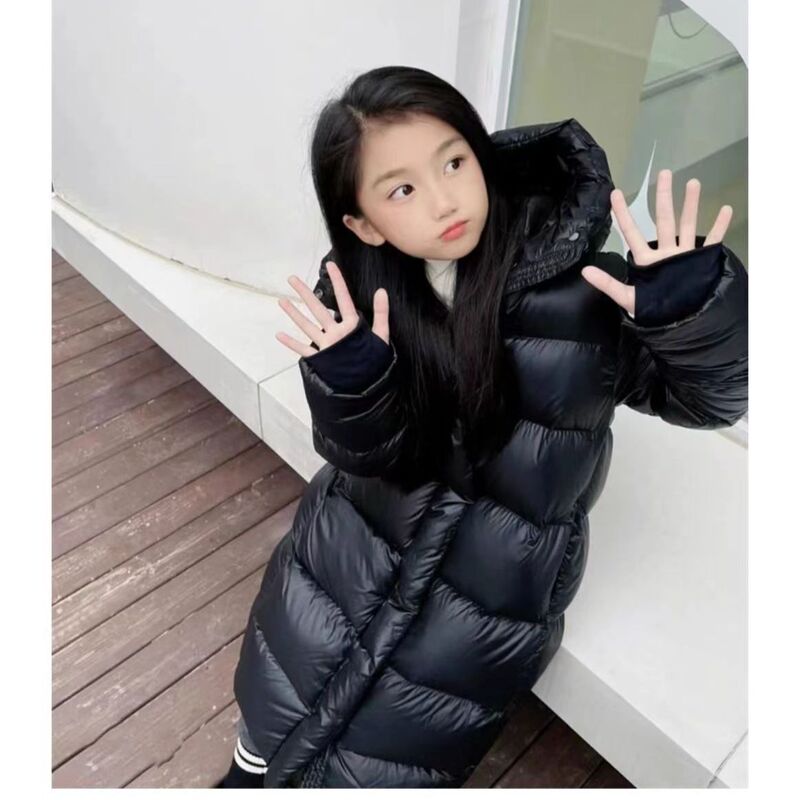 New Long Thickened Winter No-Wash Fashionable down Jacket for Older Children, Thickened down Jacket Manufacturer Wholesale New Long Thickened Winter No-Wash Fashionable down Jacket for Older Children, Thickened down Jacket Manufacturer Wholesale
