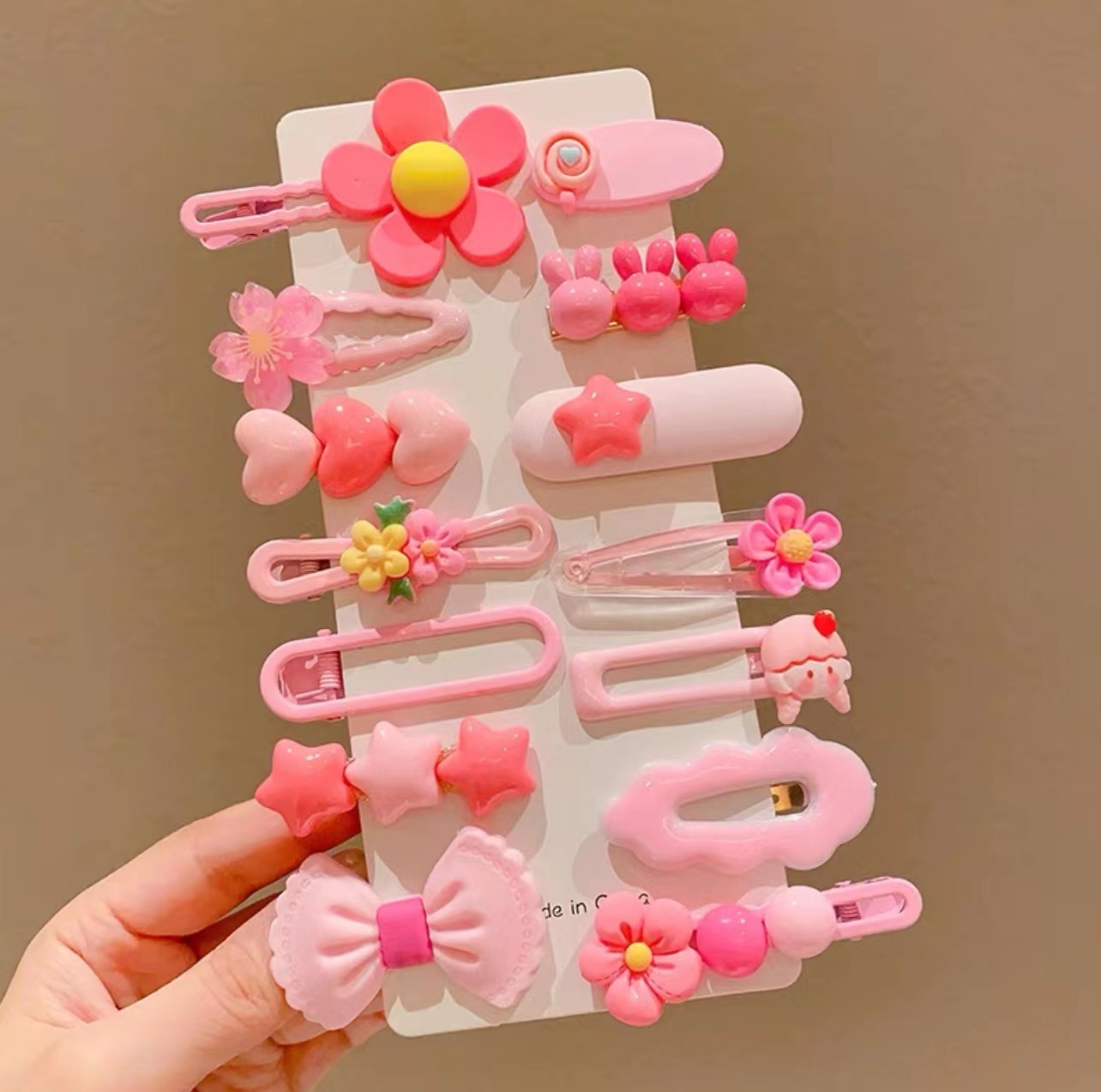 Tocado de horquilla para niños clip de flequillo para niñas clip lindo para niñas 2023 Nuevo bebé pequeño clip de horquilla accesorios para el cabello