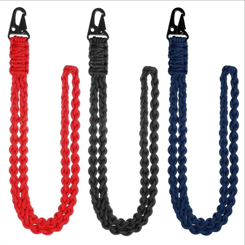 Multifunctional hand-woven heavy umbrella rope lanyard mobile phone rope climbing rope Eagle mouth buckle pendant kettle camera lanyard