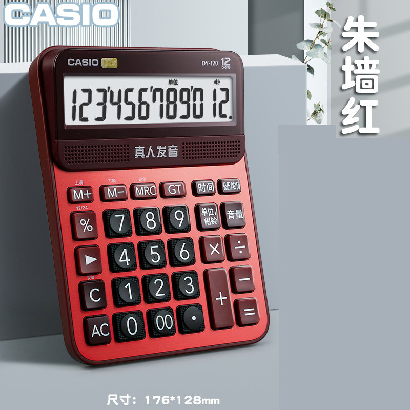 Calculadora Electrónica de Voz DY-120 de Plástico con Pantalla de 12 Dígitos image 7