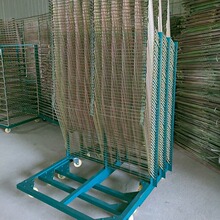 丝印千层架50层干燥架网铁架收纳架25层加重型置物车进烤箱烘干架
