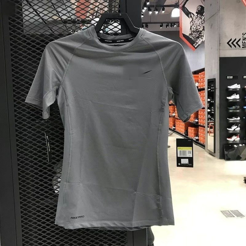 클래식 실버 그레이 반소매