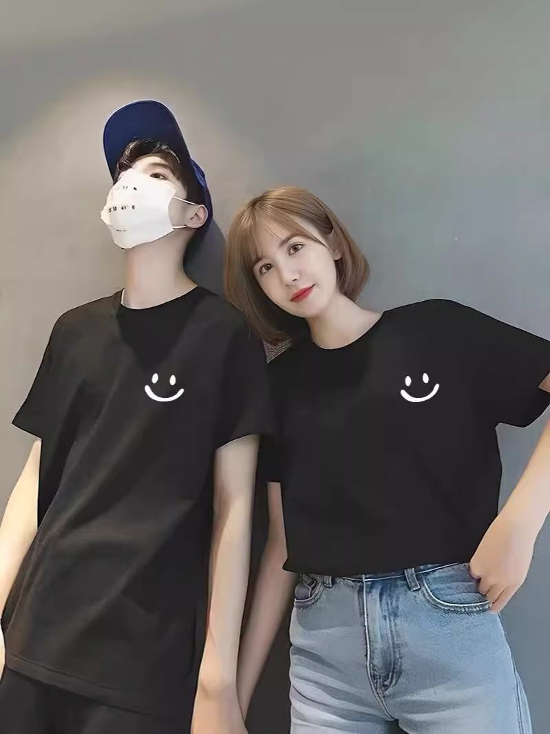 Hielo helado, estilo de puerto 2025 camisetas para hombres y mujeres, camisetas simples para parejas, moda de mangas cortas image 3