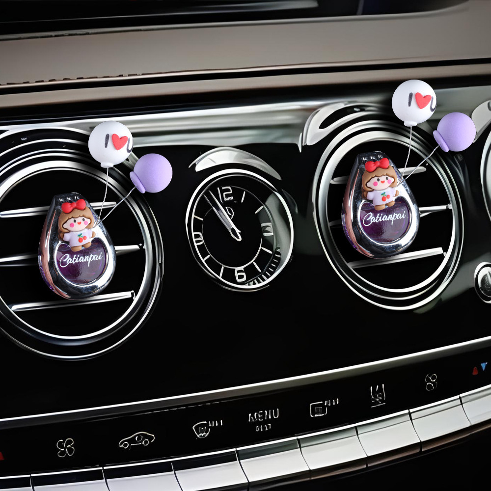Fragancia de aromaterapia de coche, aire acondicionado, salida de aire, accesorios de coche, decoración de fragancia ligera de larga duración, accesorios de decoración de coche, Daquan femenino