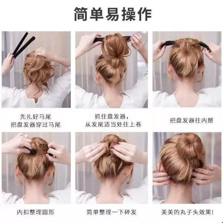 Summer curly hairgrip, adds volume