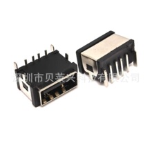 USBAF2.0��ˮĸ�� 4PIN ��ˮAĸ 90�Ȳ�� �Ľ�DIP �޶�λ�� IPX7