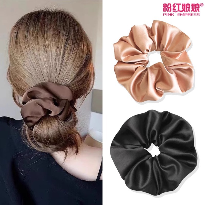 Anillo de cabello de intestino grande, anillo de cabello de alta calidad, cuerdas de cabello de cola de caballo bajas, joyas de cabello de correa de alta elasticidad, joyas de cabello de flores de cabeza