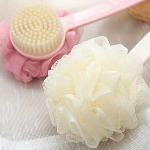 Bath artifact bath brush, back rub brush, long-handled bath towel, bath ball, adult soft-haired back bath brush, no need to ask for help