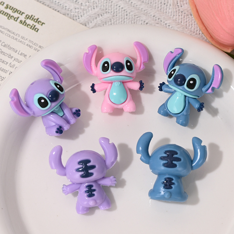 漫画ステッチ立体かわいいゴムビーズ diy 携帯電話チェーンジュエリーアクセサリービーズペンアクセサリー卸売|undefined