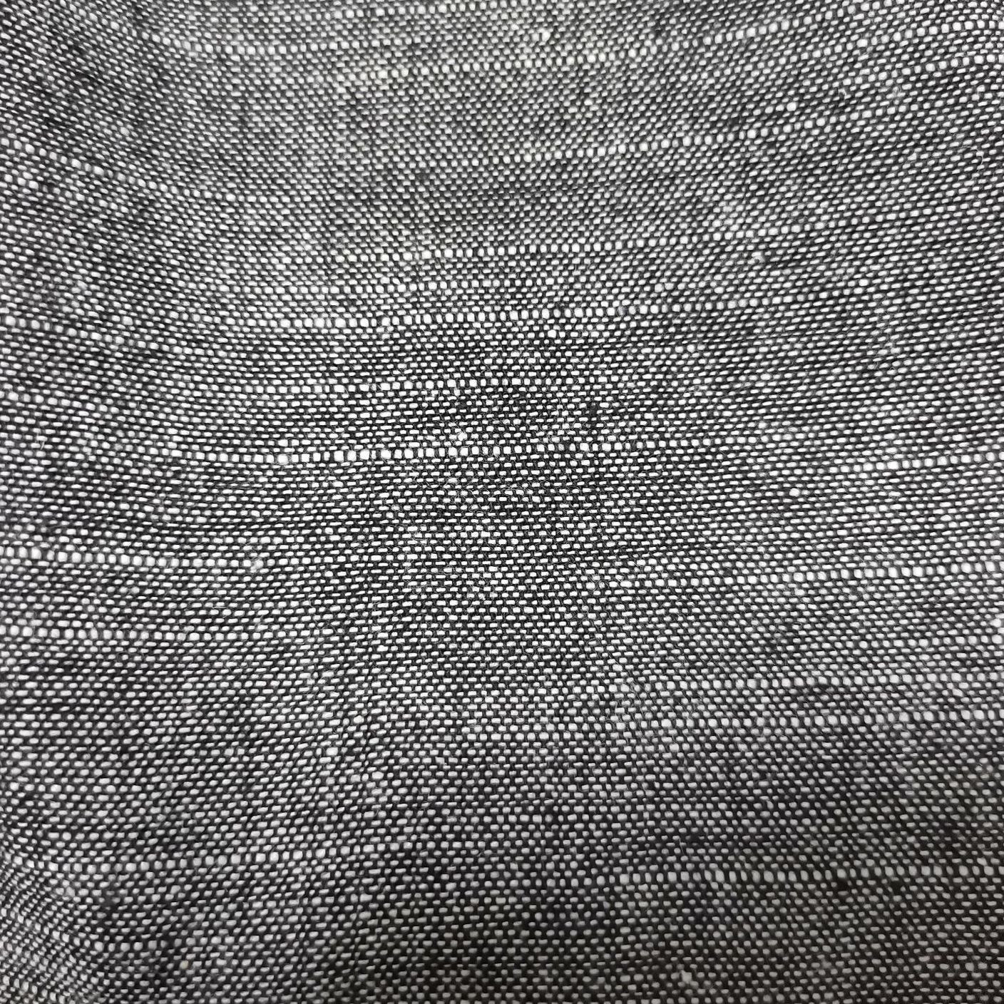 现货供应竹节麻棉青年布双色混纺色织布素色复古春夏亚麻混纺面料