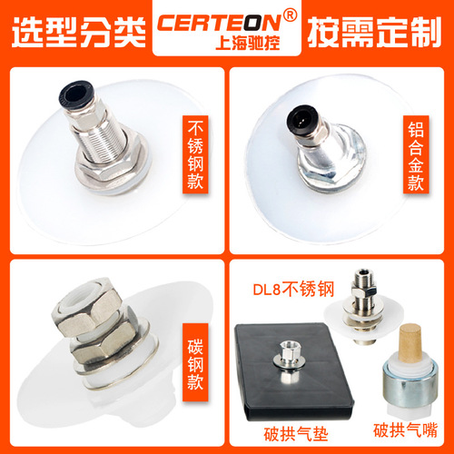 Flow-assisted air disc, arch-breaking air disc, powder bin, flow-assisted vibrator, air bowl, stainless steel aluminum arch breaker DL15