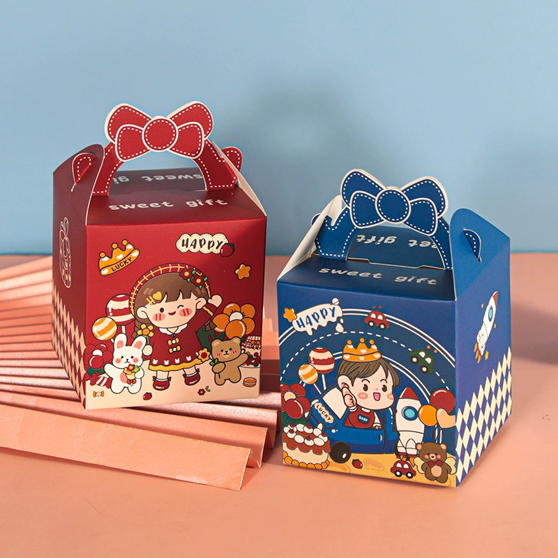 Детский сад дарит подарочную коробку на день рождения всем классу, детские сладкие подарки, креативная подарочная коробка для новорожденных на первый месяц жизни.