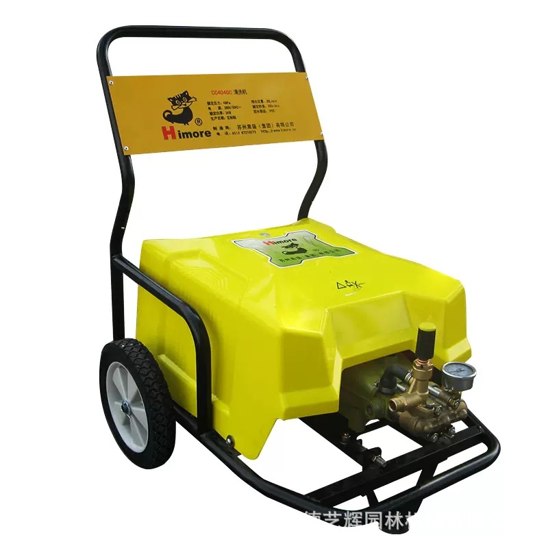 正品黑猫洗车机CC4040C高压清洗机380V刷车大流量铜泵头养殖清洗
