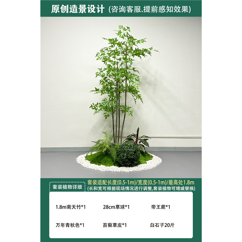 模擬植物造園、大型サボテン、オオバコ、鉢植え、オフィス、食堂、階段、窓、緑の植物の装飾|undefined