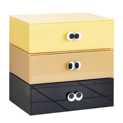 Desk Organizer Box, Desktop Multi-functional Acrylic Drawer Storage Box, Office Supplies Organizer, Japan