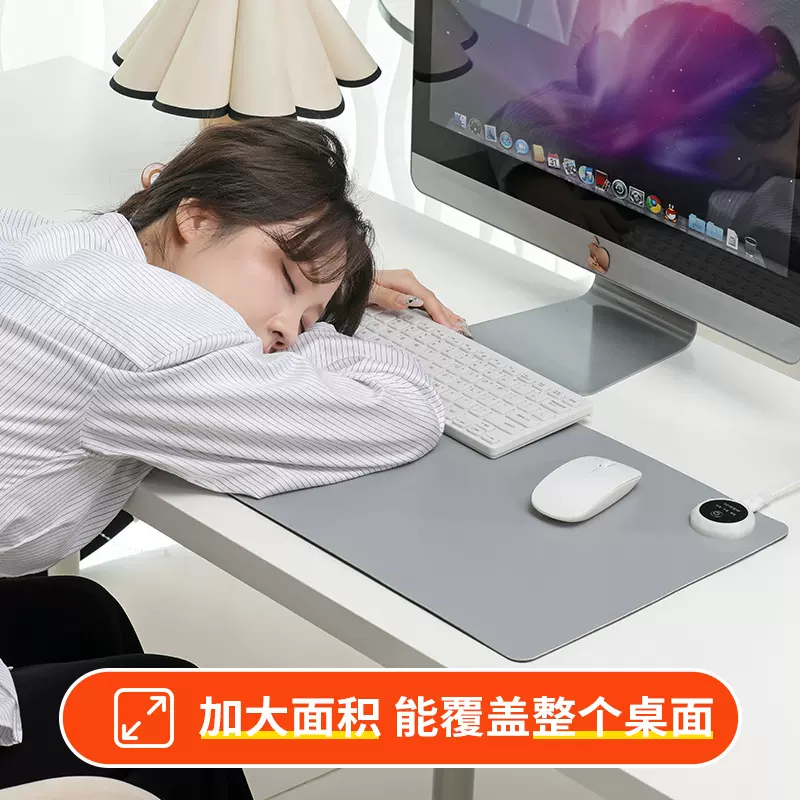 暖桌垫新款现货冬季加热鼠标垫办公室发热桌垫工厂直发学生暖桌垫