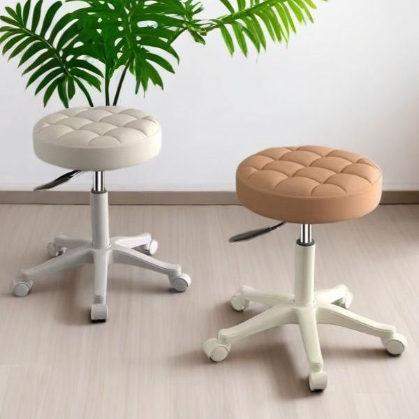 Taburete de elevación de poleas domésticas barbería simple taburete redondo rotativo de manicuría silla de elevación especial silla de bar rotativa image 3
