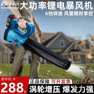 Mulan Wireless Lithium Electric Hair Dryer Rechargeable Portable Snow Blower High Power Industrial Blower Powerful Blower