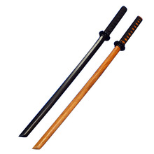 实木打造日本剑道合气道居合练习用木刀剑武器耐砸未开刃